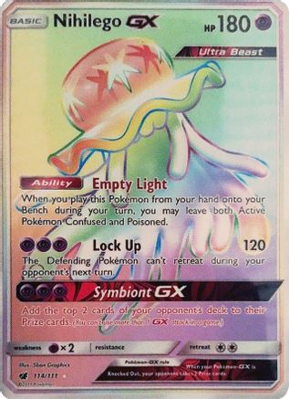 Nihilego GX (Secret) (Holofoil)