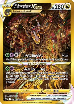 Giratina VSTAR (Secret) (Holofoil)