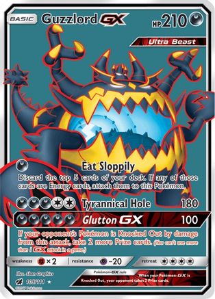 Guzzlord GX (Full Art) (Holofoil)