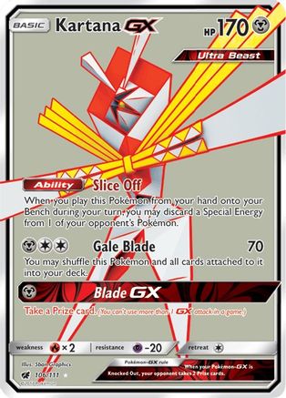 Kartana GX (Full Art) (Holofoil)
