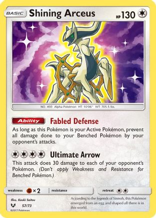 Shining Arceus (Holofoil)