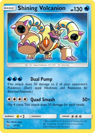 Shining Volcanion (Holofoil)