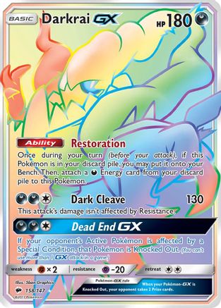 Darkrai GX (Secret) (Holofoil)