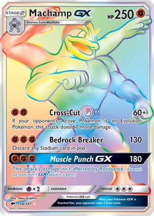 Machamp GX (Secret) (Holofoil)
