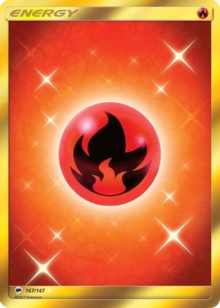 Fire Energy (Secret) (Holofoil)