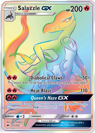 Salazzle GX (Secret) (Holofoil)