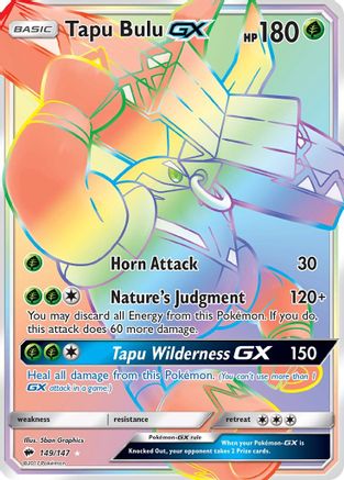 Tapu Bulu GX (Secret) (Holofoil)