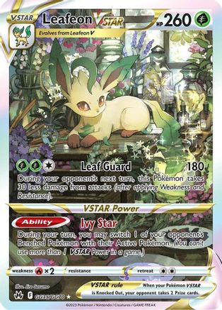 Leafeon VSTAR (Holofoil)
