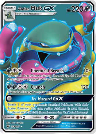 Alolan Muk GX (Full Art) (Holofoil)