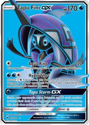 Tapu Fini GX (Full Art) (Holofoil)
