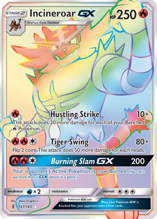 Incineroar GX (Secret) (Holofoil)