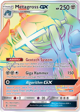 Metagross GX (Secret) (Holofoil)