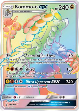 Kommo-o GX (Secret) (Holofoil)