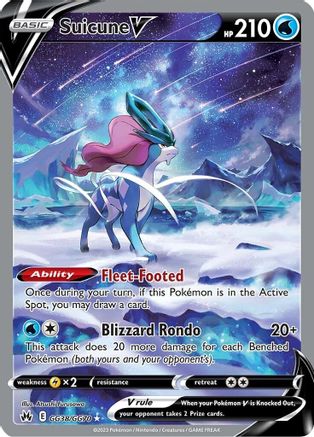 Suicune V (Holofoil)