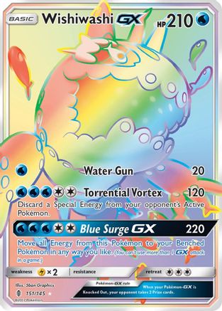 Wishiwashi GX (Secret) (Holofoil)