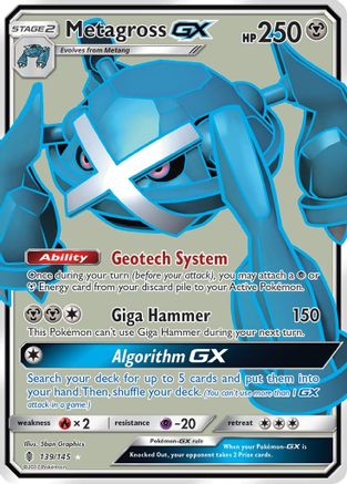 Metagross GX (Full Art) (Holofoil)