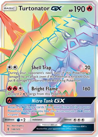 Turtonator GX (Secret) (Holofoil)