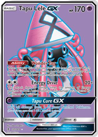 Tapu Lele GX (Full Art) (Holofoil)