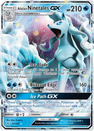 Alolan Ninetales GX (Holofoil)