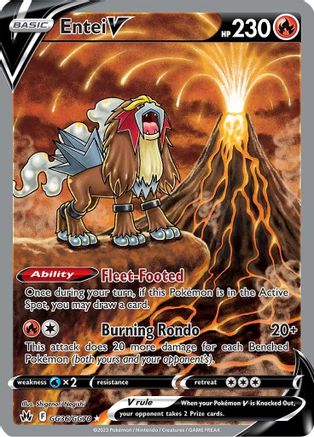 Entei V (Holofoil)