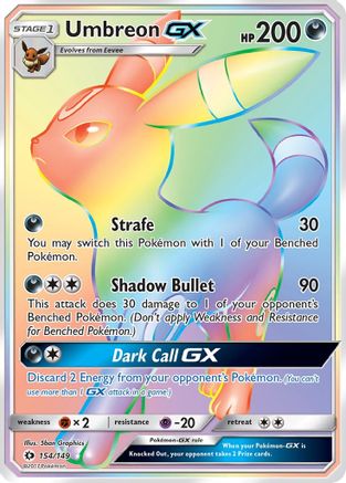 Umbreon GX (Secret) (Holofoil)