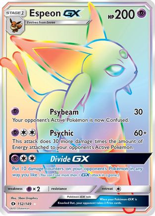 Espeon GX (Secret) (Holofoil)