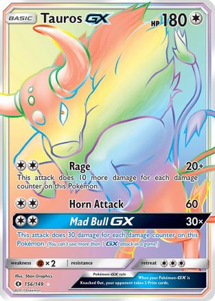 Tauros GX (Secret) (Holofoil)