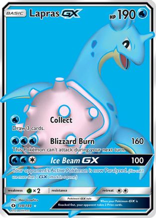 Lapras GX (Full Art) (Holofoil)