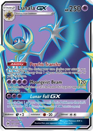 Lunala GX (Full Art) (Holofoil)
