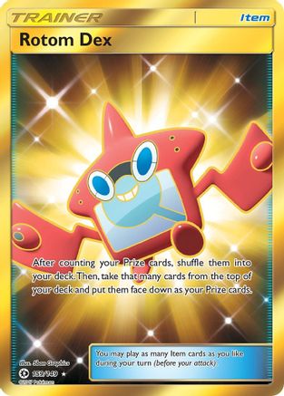 Rotom Dex (Secret) (Holofoil)