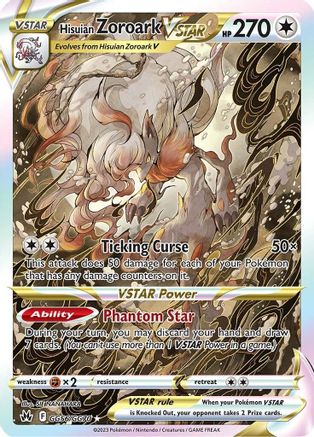 Hisuian Zoroark VSTAR (Holofoil)