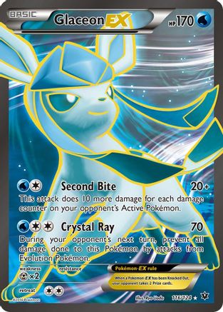 Glaceon EX (Full Art) (Holofoil)