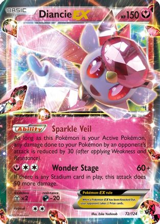 Diancie EX (Holofoil)
