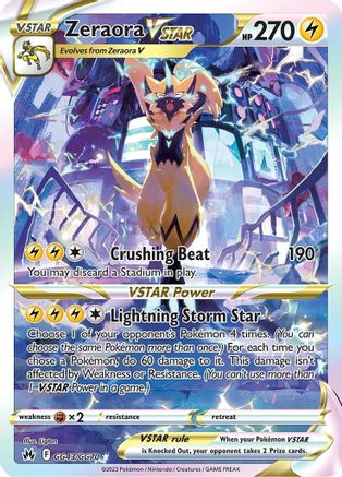 Zeraora VSTAR (Holofoil)