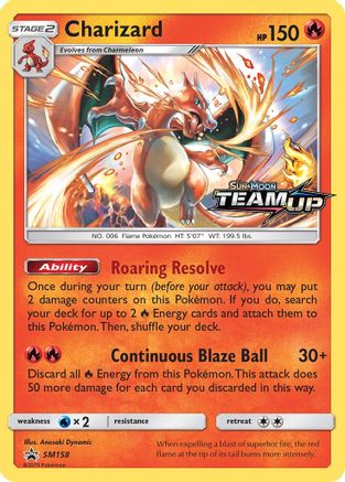 Charizard - SM158 (Holofoil)