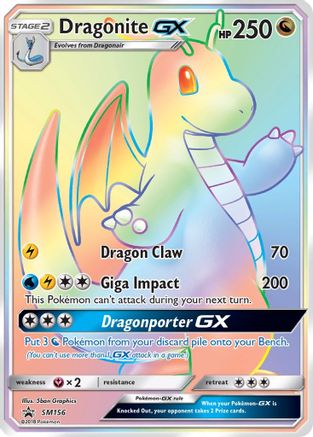 Dragonite GX - SM156 (Holofoil)
