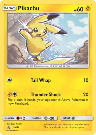 Pikachu - SM98 (Holofoil)