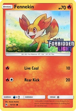 Fennekin - 15/131 (Toys R' Us Promo) (Holofoil)