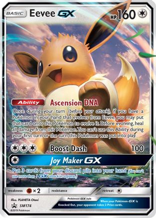 Eevee GX - SM174 (Holofoil)