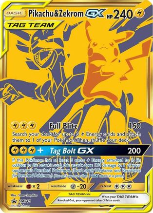 Pikachu & Zekrom GX - SM248 (Holofoil)