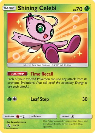 Shining Celebi - SM79 (Holofoil)