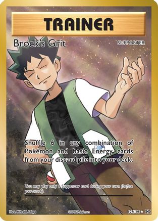 Brock's Grit (Full Art) (Holofoil)