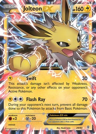 Jolteon EX (Holofoil)