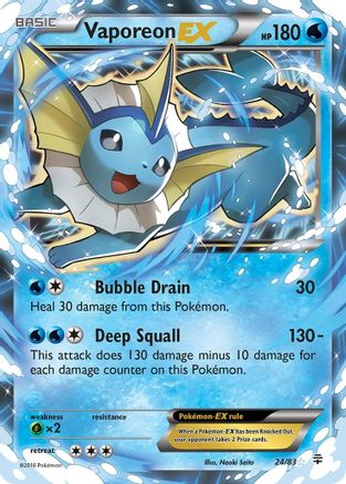 Vaporeon EX (Holofoil)