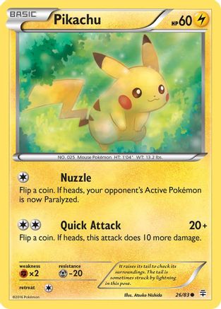 Pikachu (Reverse Holofoil)