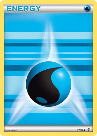 Water Energy (Reverse Holofoil)