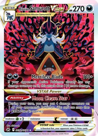 Hisuian Samurott VSTAR (Holofoil)