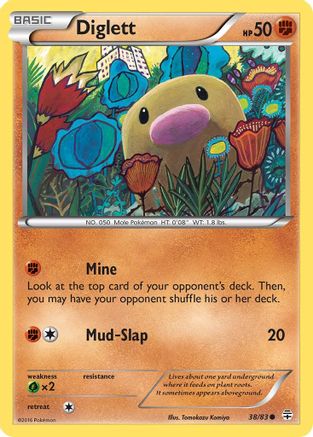Diglett (Reverse Holofoil)
