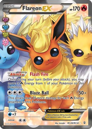 Flareon EX (Full Art) (Holofoil)