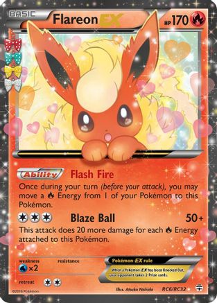 Flareon EX (Holofoil)